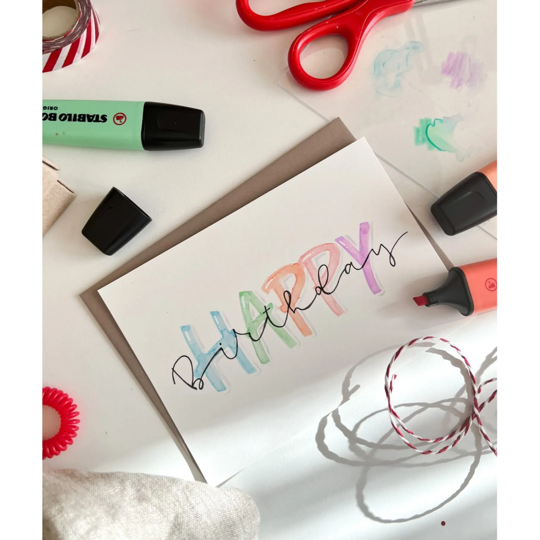 Schrijfwaren>Stabilo Boss original markeerstift 4 stuks