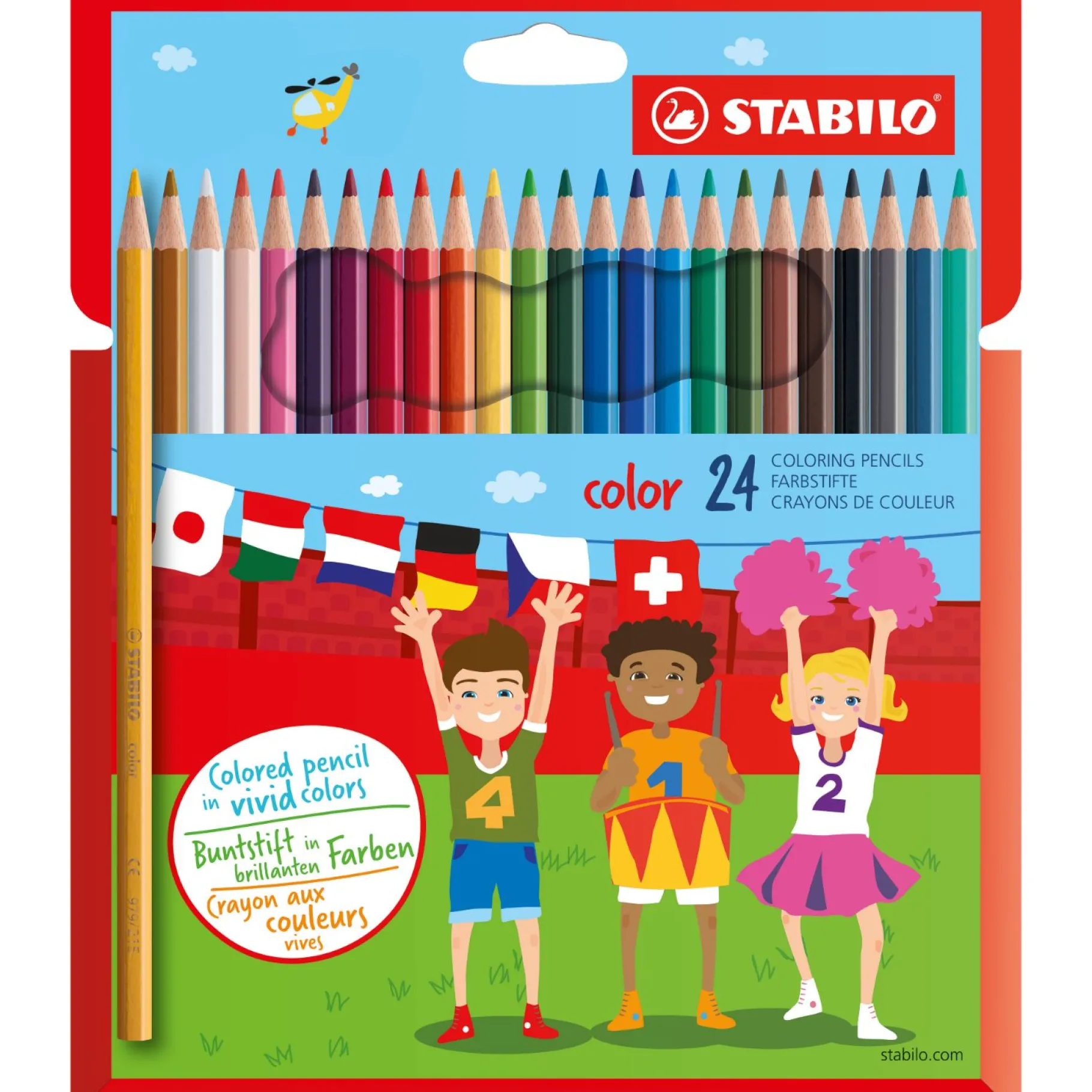 Tekenen / Kleuren>Stabilo Color Potlood 24 Stuks