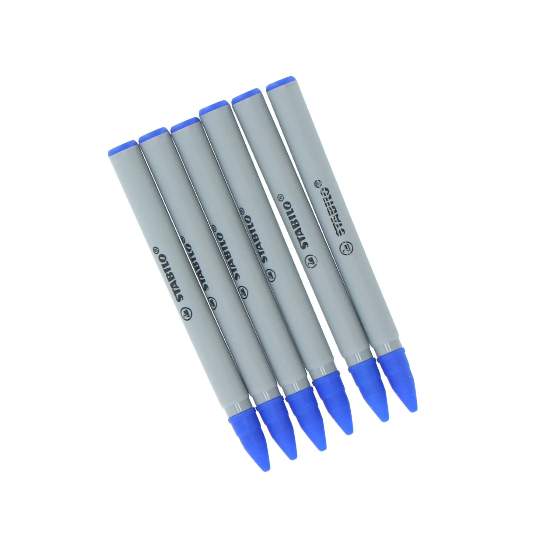 Meisjes|Schrijfwaren>Stabilo Easy Original Refill Blauw 6 Stuks