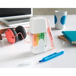 Meisjes|Schrijfwaren>Stabilo Swing cool markeerstift 6 stuks