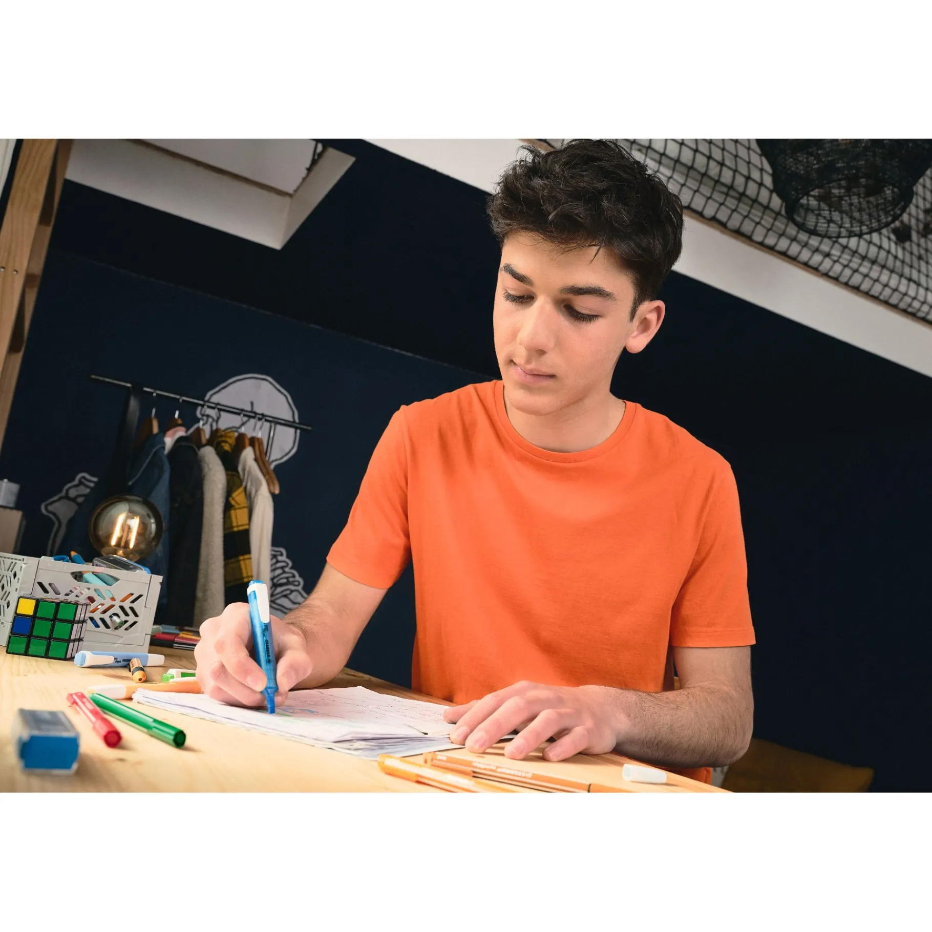 Meisjes|Schrijfwaren>Stabilo Swing cool markeerstift 6 stuks