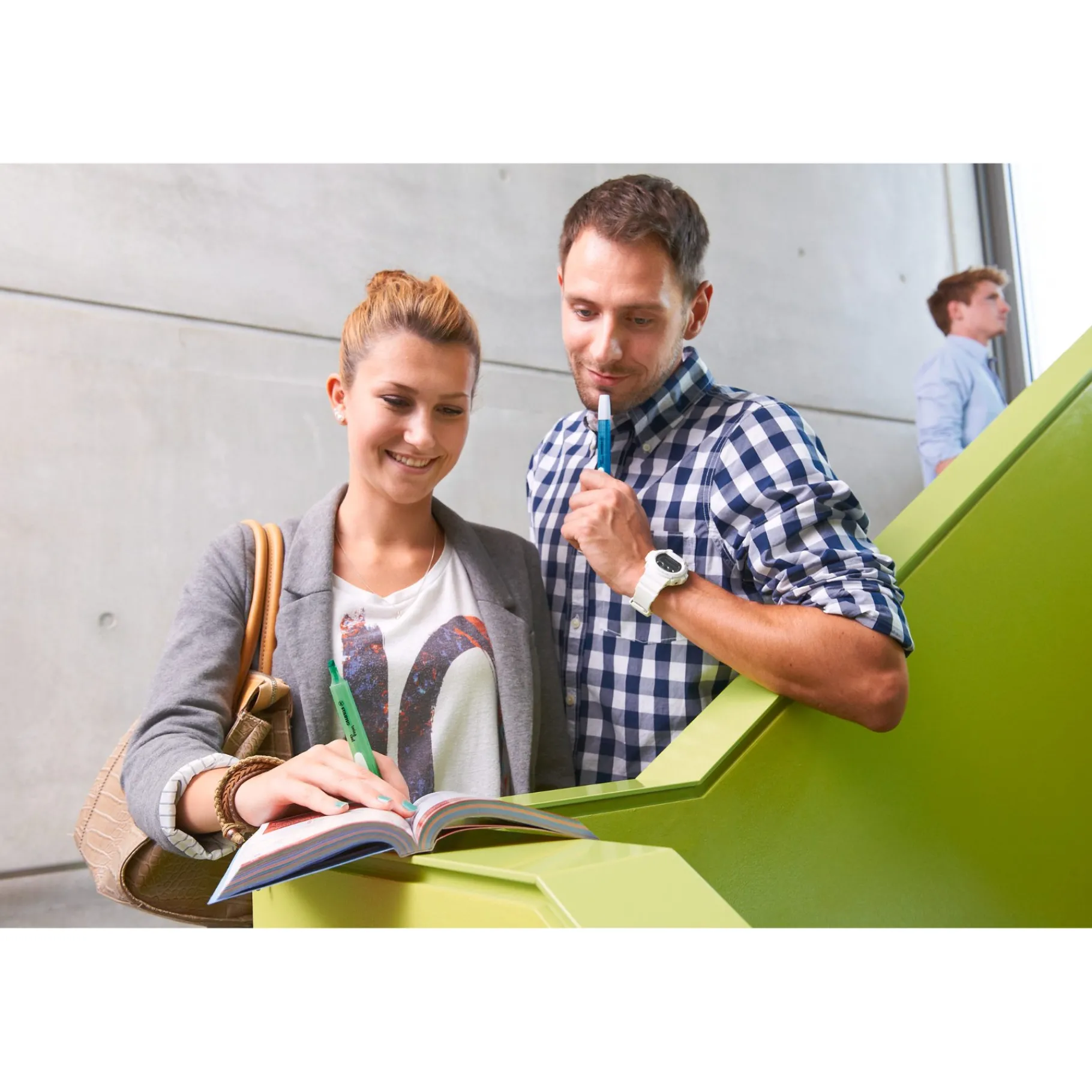 Meisjes|Schrijfwaren>Stabilo Swing cool markeerstift 6 stuks