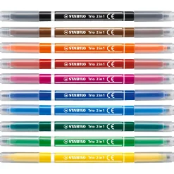 Tekenen / Kleuren>Stabilo trio viltstiften 10 stuks