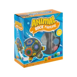 Verven / Schilderen> Stenen schildpad schilderen 8 delig 12 cm