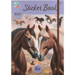 Stickers> Stickerboek A4 Horse collection 16 pagina's en 900 + stickers