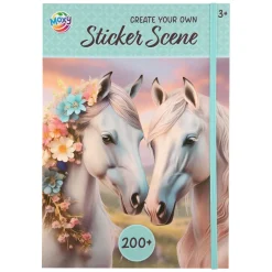 Stickers> Stickerboek luxe Horse collection A4 200+ stickers