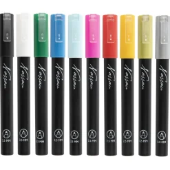 Schrijfwaren></noscript> Stiften acrylic markers 10 stuks 25x15x2 cm