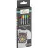 Schrijfwaren> Stiften textiel markers 2-zijdig 6 stuks
