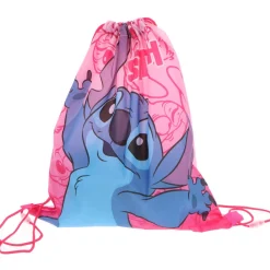 Tassen> Stitch gym-zwemtas roze 40x35 cm