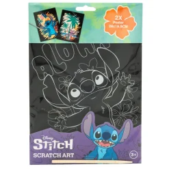 Krasfolie> Stitch Kraskunst 26x19,5cm 2 Stuks