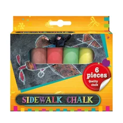 Stoepkrijt> Stoepkrijt In Doos 6 Stuks