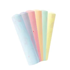 Stoepkrijt> Stoepkrijt met 4 sjablonen eenhoorn