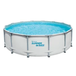 Zwemmen En Waterspeelgoed|Zwembaden>Summer Waves Zwembad Elite Frame 427 X 107 cm + filterpomp