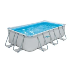 Zwemmen En Waterspeelgoed|Zwembaden>Summer Waves Zwembad Elite Rectangular Frame 400 X 200 X 100 cm + filterpomp