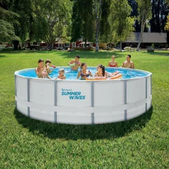 Zwemmen En Waterspeelgoed|Zwembaden></noscript>Summer Waves Zwembad Elite Frame 488 X 122 cm + filterpomp