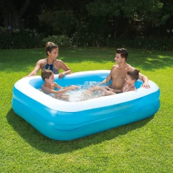 Zwemmen En Waterspeelgoed|Zwembaden>Summer Waves Zwembad Familie 2-Rings Transparant 200 X 150 X 51 cm