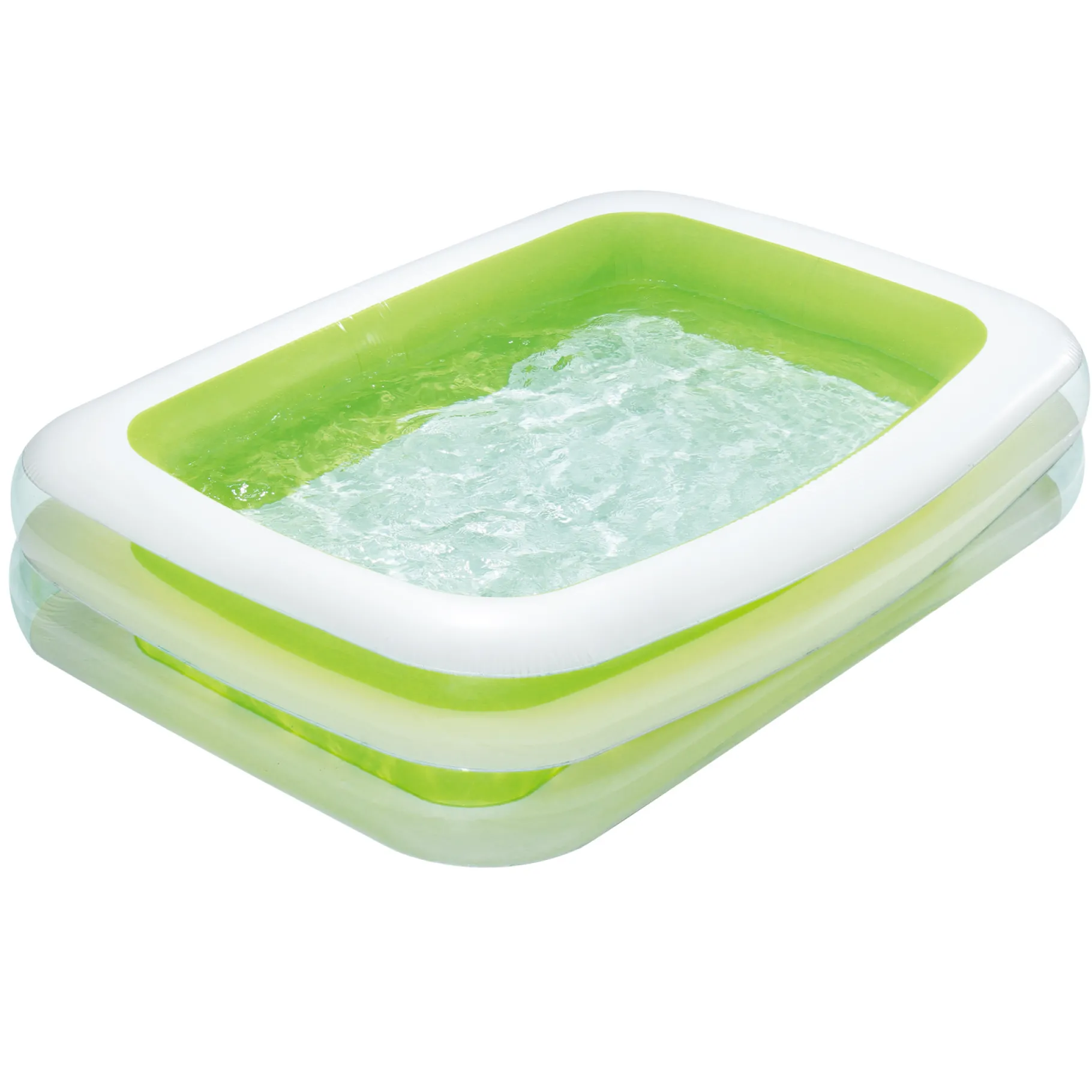 Zwemmen En Waterspeelgoed|Zwembaden>Summer Waves Zwembad Familie Deluxe 2-Rings 262 X 175 X 46 cm