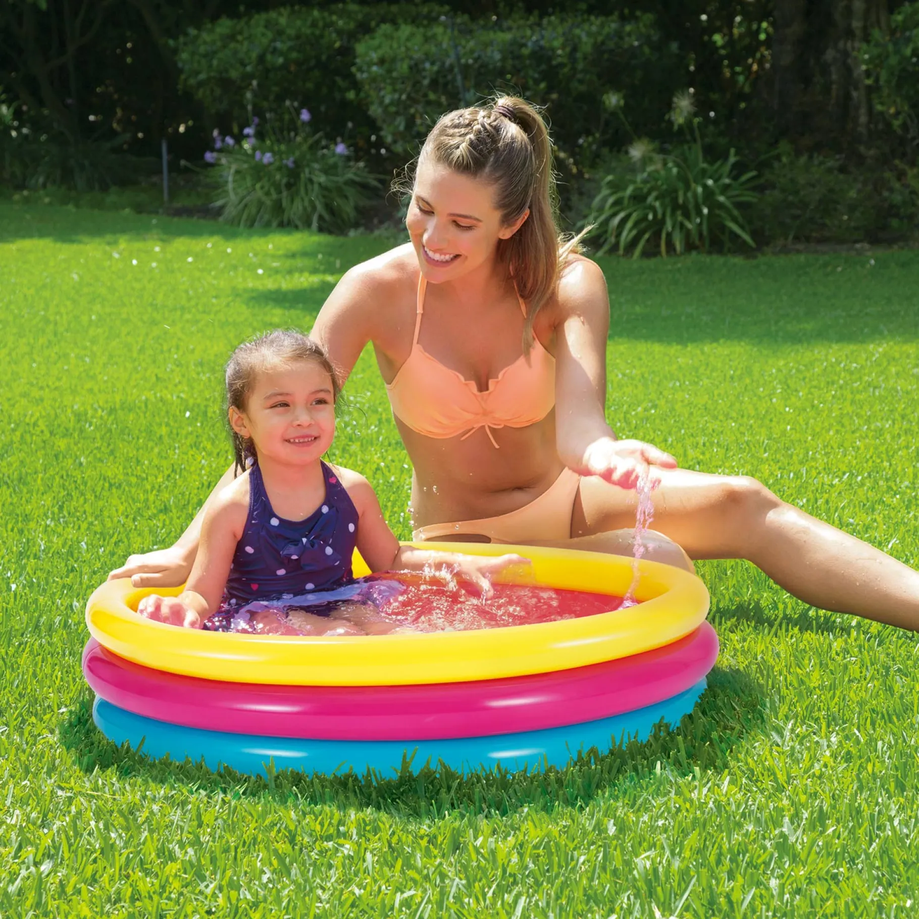 Zwemmen En Waterspeelgoed|Zwembaden>Summer Waves Zwembad 3-Rings 86 X 25 cm