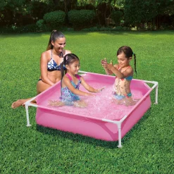 Zwemmen En Waterspeelgoed|Zwembaden>Summer Waves Zwembad Small Frame 122 X 122 X 30 cm Roze