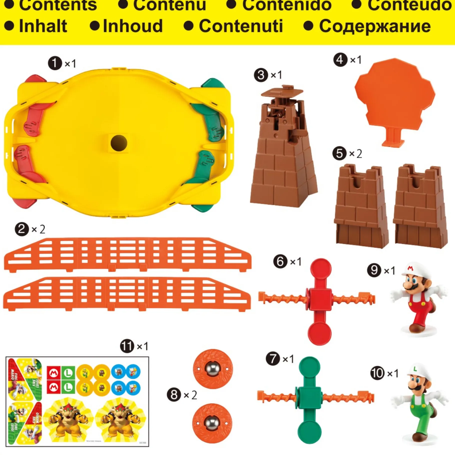 Kinderspellen>Epoch Super Mario Vuur Stadion - Kinderspel
