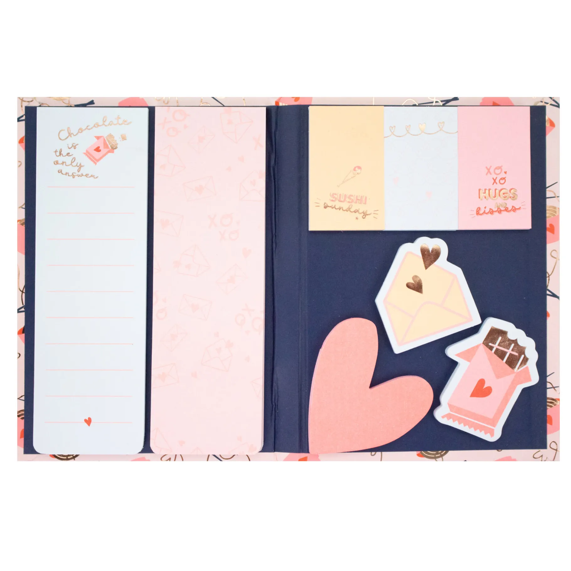 Meisjes|Schrijfwaren> Sushi Sunday Sticky notes in boekje