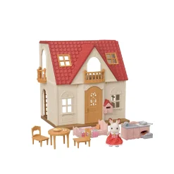 Speelfiguren>Epoch Sylvanian Families 5567 New Red Roof Cosy Cottage Starter Home