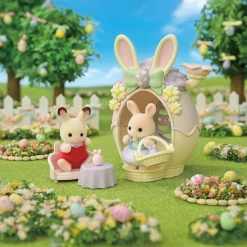 Meisjes>Epoch Sylvanian families paas eieren hut