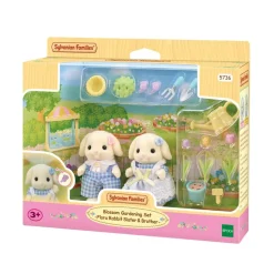 Speelsets>Epoch Sylvanian Families Tuin En Bloemen Hangoorkonijn  Broer&Zus