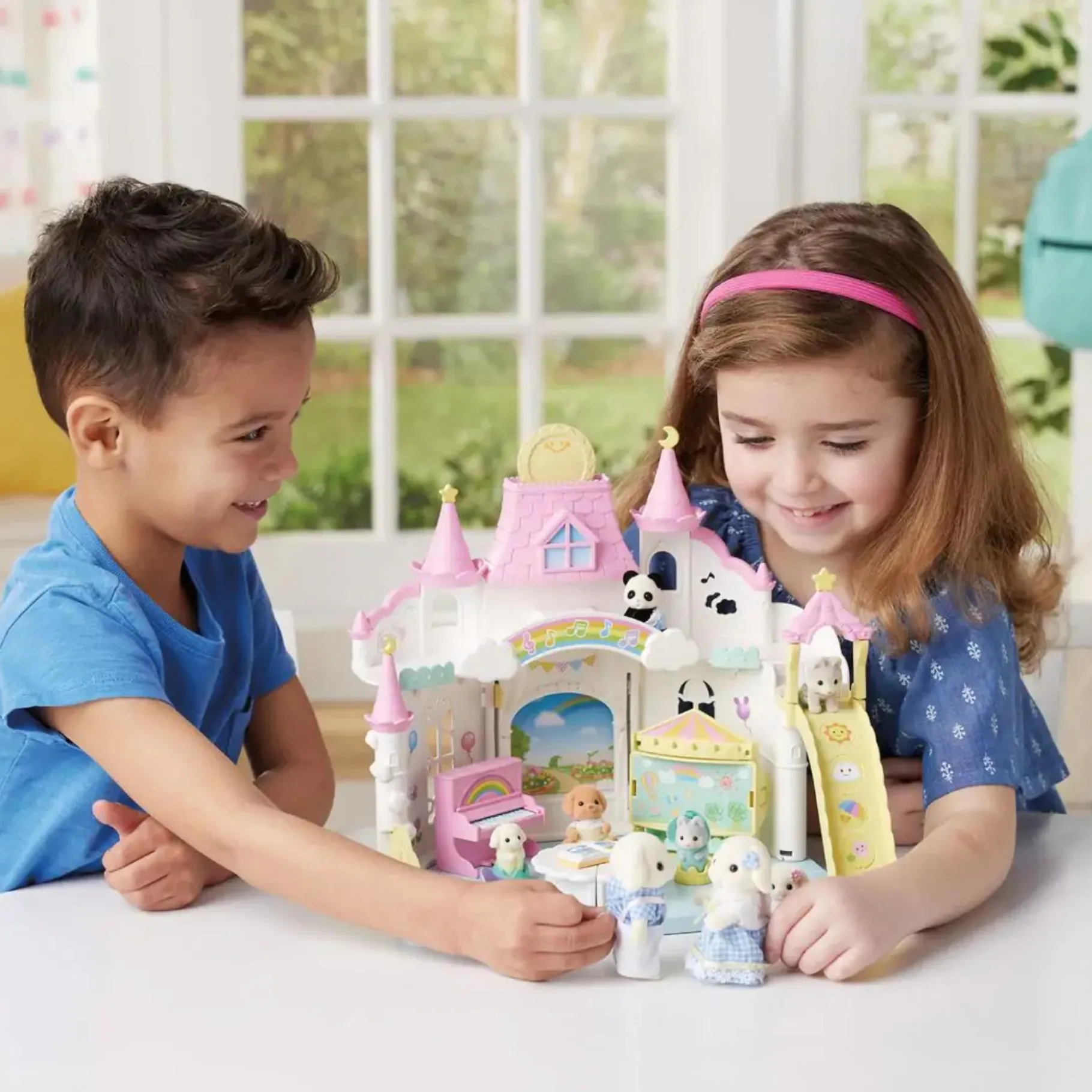 Poppenhuis|Meisjes>Epoch Sylvanian Families Zonnig Kinderopvang Kasteel