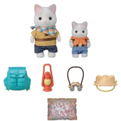 Meisjes>Epoch Sylvanian Family 5763 Duo avonturiers latte kat Broer En Baby