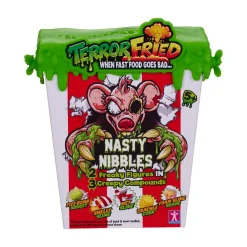 Surprise> Terror fried the nasty nibbles
