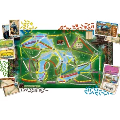 Bordspellen>Asmodee Ticket To Ride: Rails & Sails NL - Bordspel