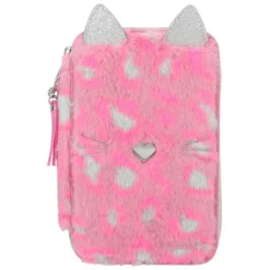 Tekenen / Kleuren> Topmodel 3 Vaks Etui Leo Wild