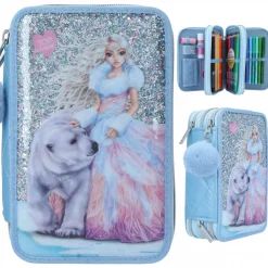Tekenen / Kleuren>Depesche TOPModel 3-Vaks Etui Gevuld Iceworld