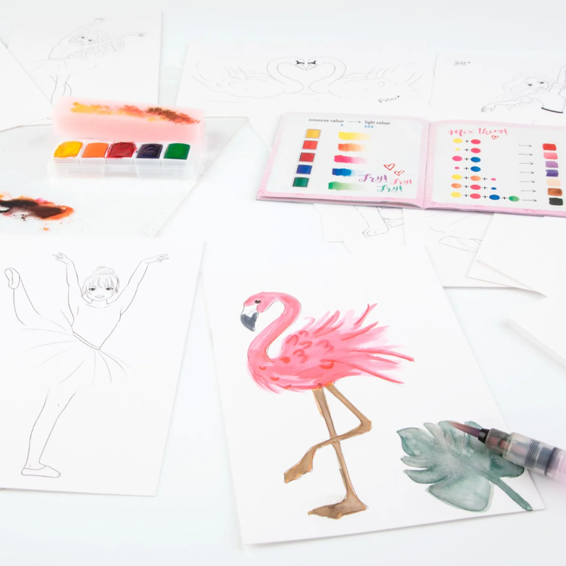 Verven / Schilderen>Depesche TOPModel waterverf