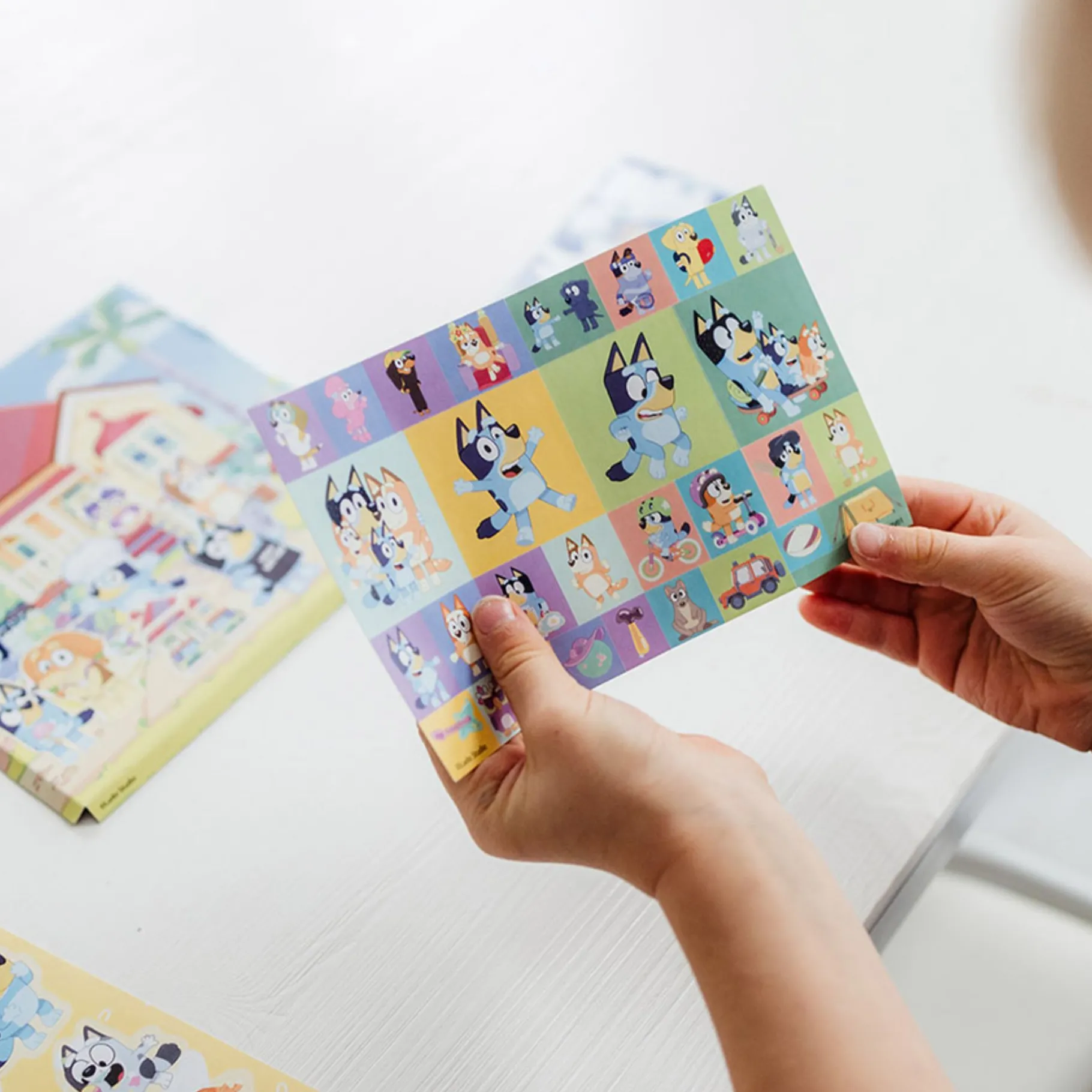 Stickers> Totum Bluey stickerset