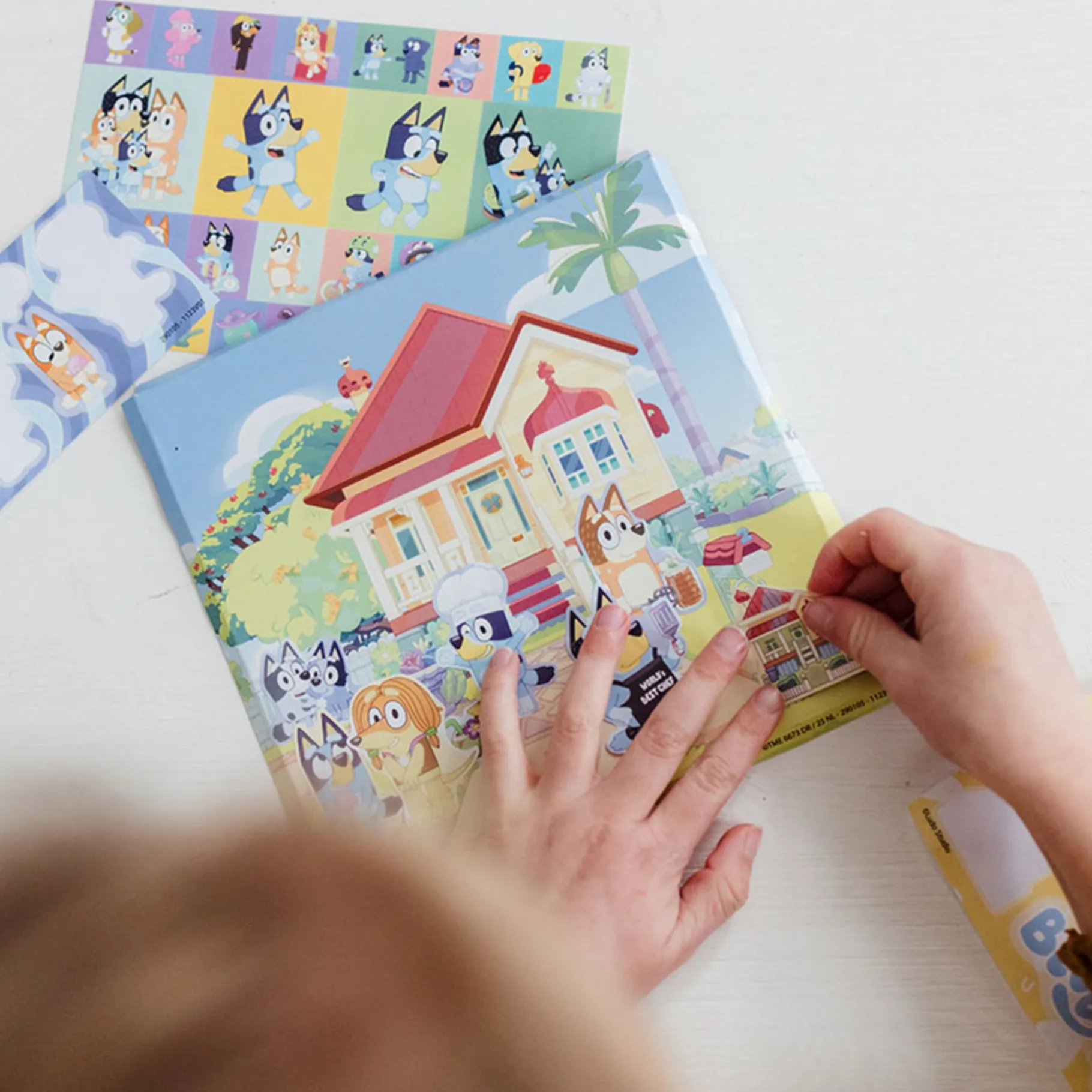 Stickers> Totum Bluey stickerset