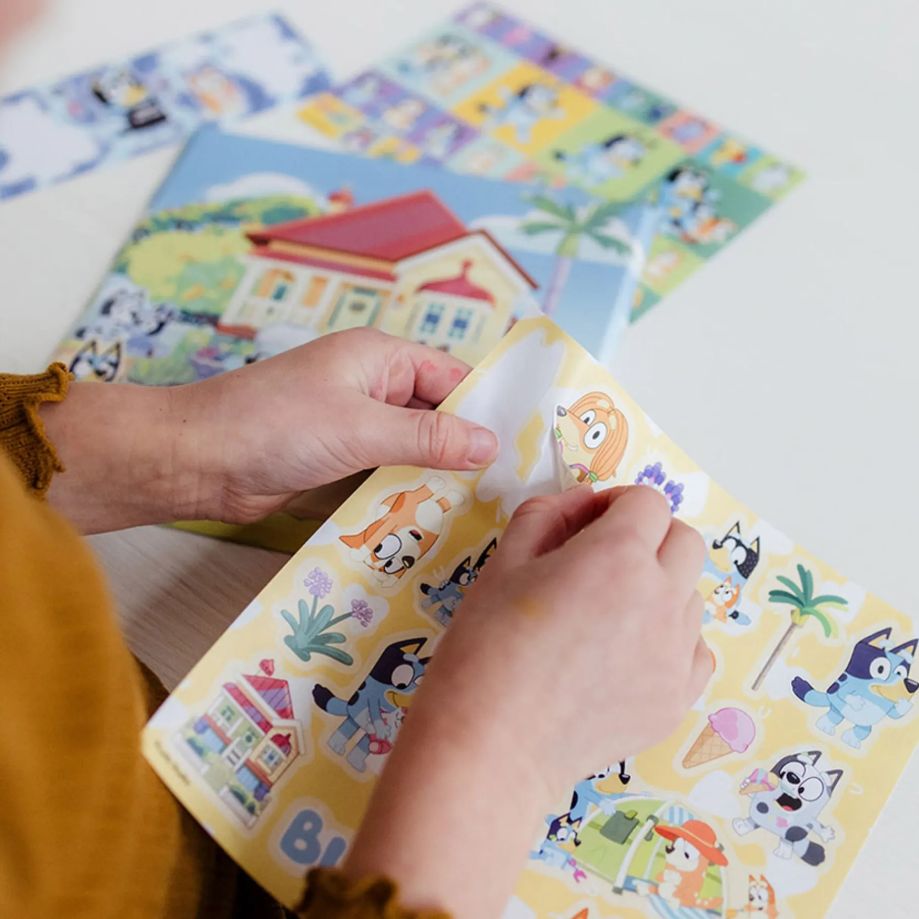 Stickers> Totum Bluey stickerset