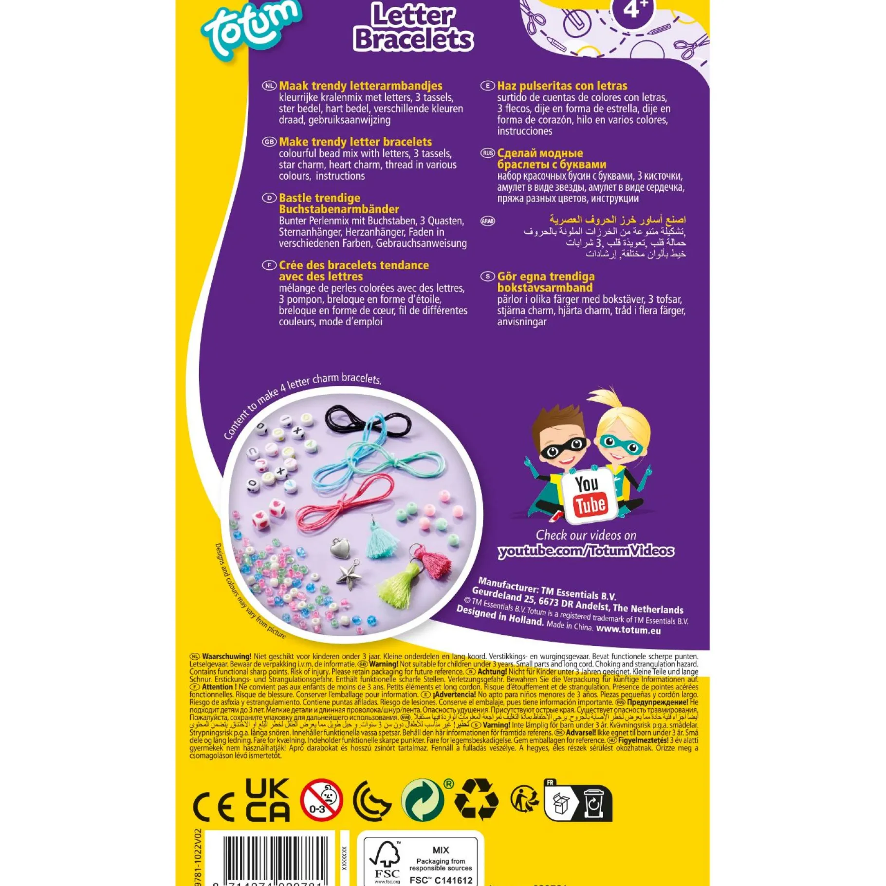 Sieraden Maken>Totum Letter Armbandjes Maken