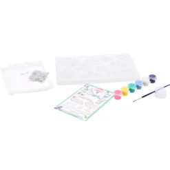 Gips>Totum unicorn glittergips en verfset