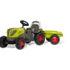 Auto's|Jongens> Tractor Rolly Kid Claas Axos Met Aanhanger en Sche