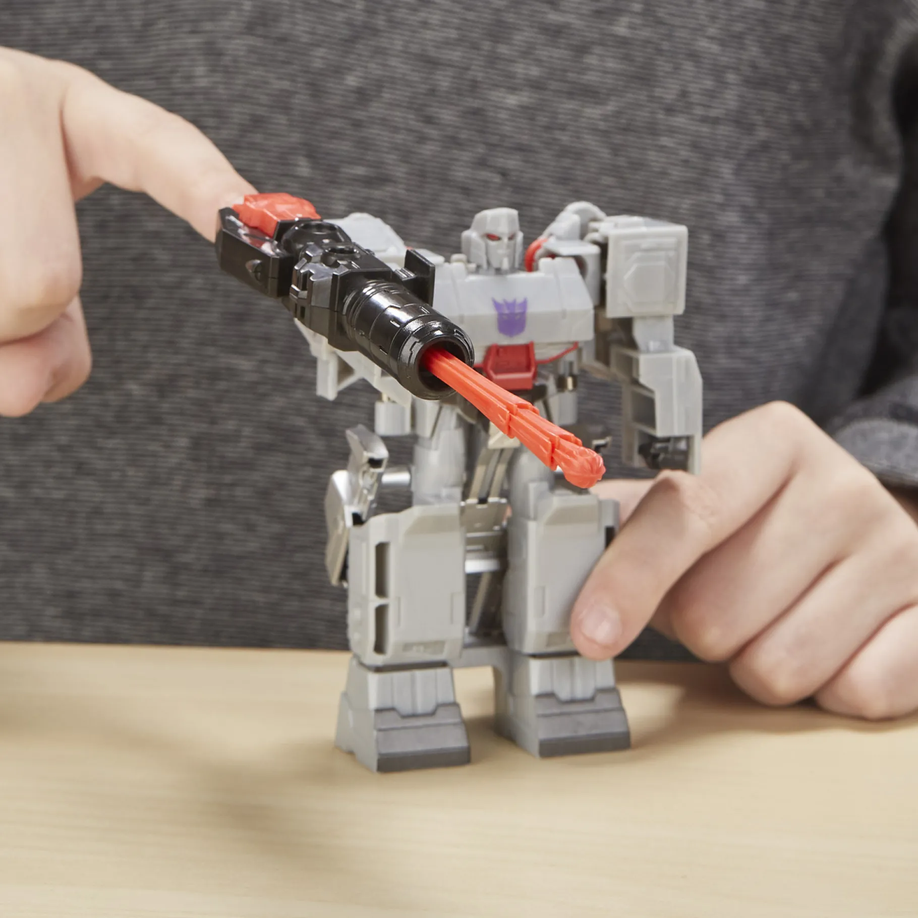 Actiefiguren|Jongens>Hasbro Transformers Megatron Cyberverse 1 Step