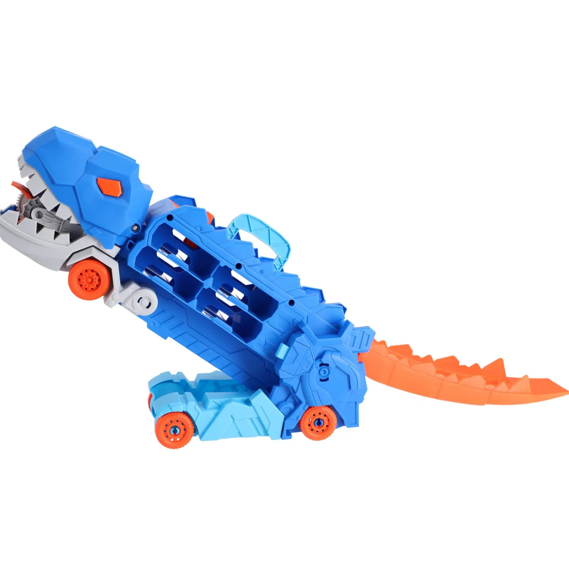 Jongens|Auto's> Transporter carrycase dino met 2 diecast auto's