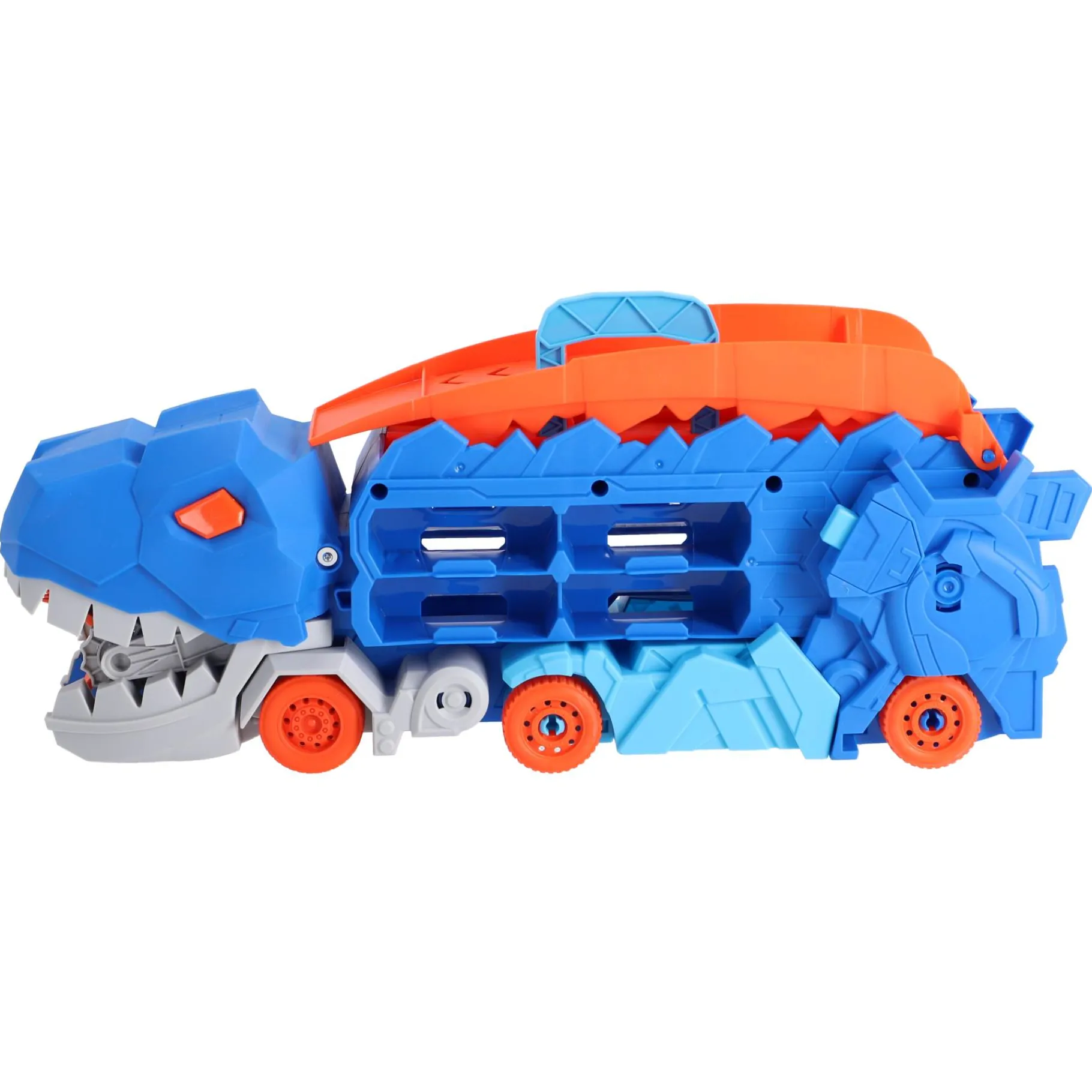 Jongens|Auto's> Transporter carrycase dino met 2 diecast auto's