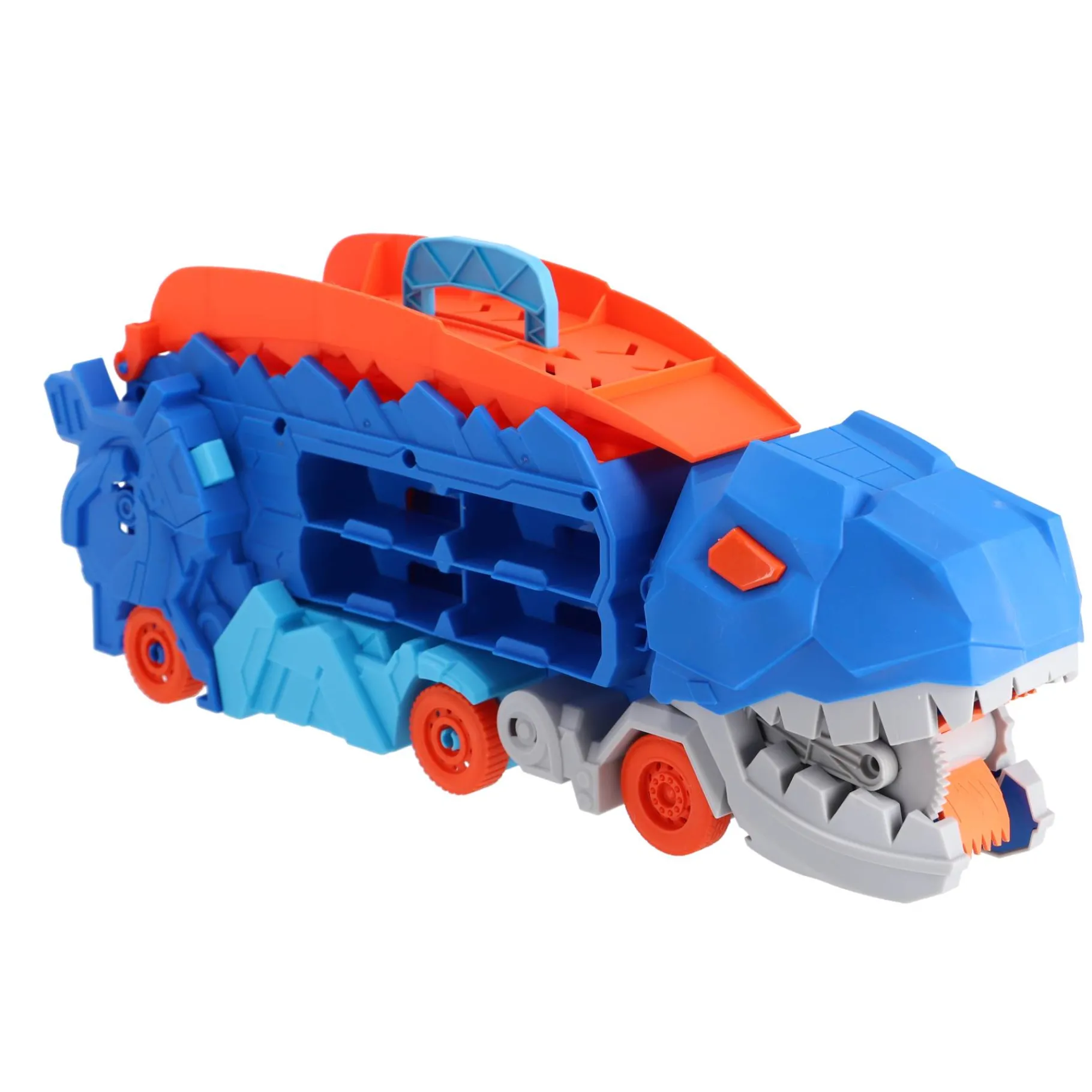 Jongens|Auto's> Transporter carrycase dino met 2 diecast auto's