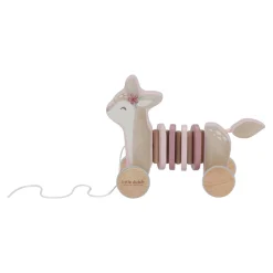 Babyspeelgoed> Trekdier Hout Hert Fairy Garden