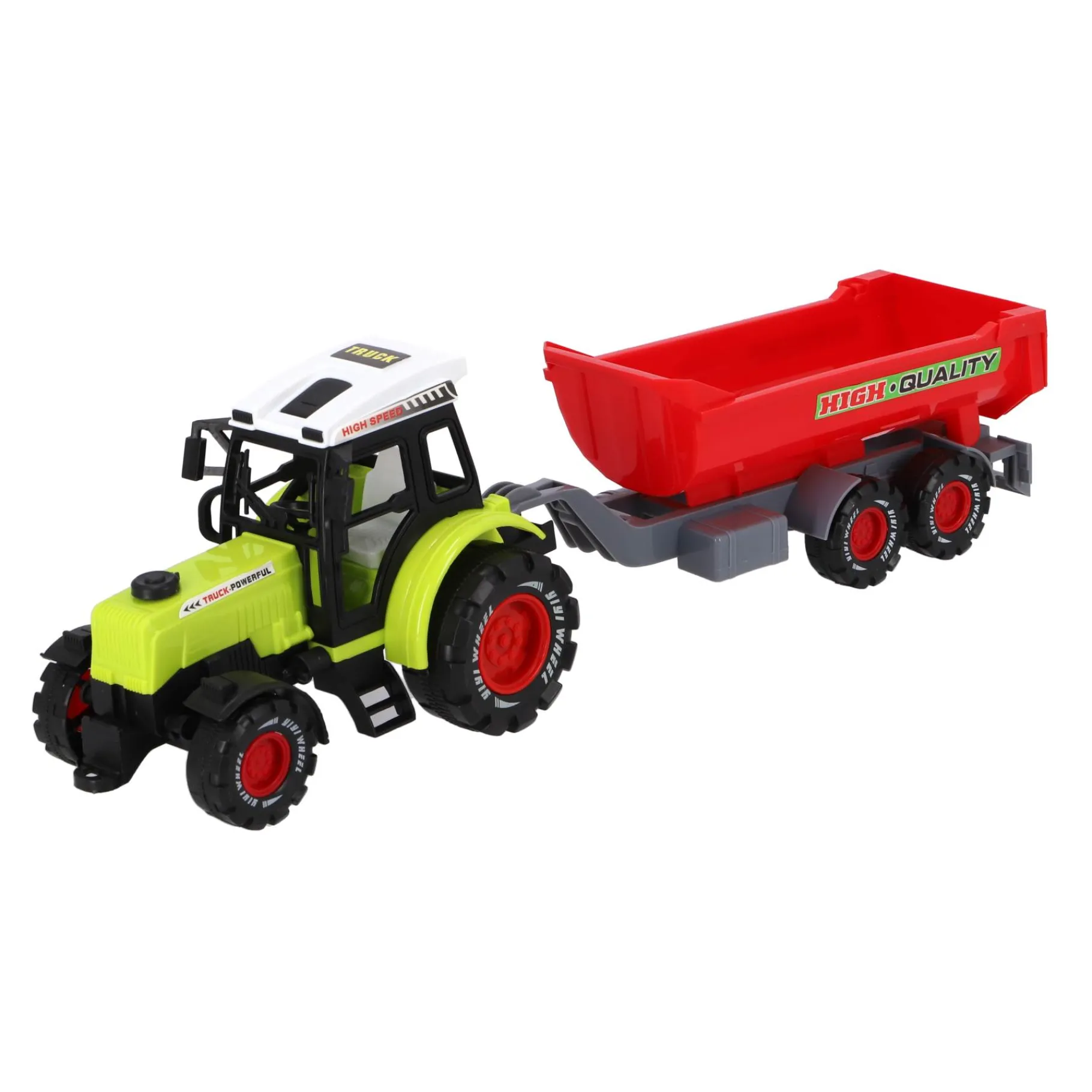 Auto's|Jongens> Trekker met aanhanger