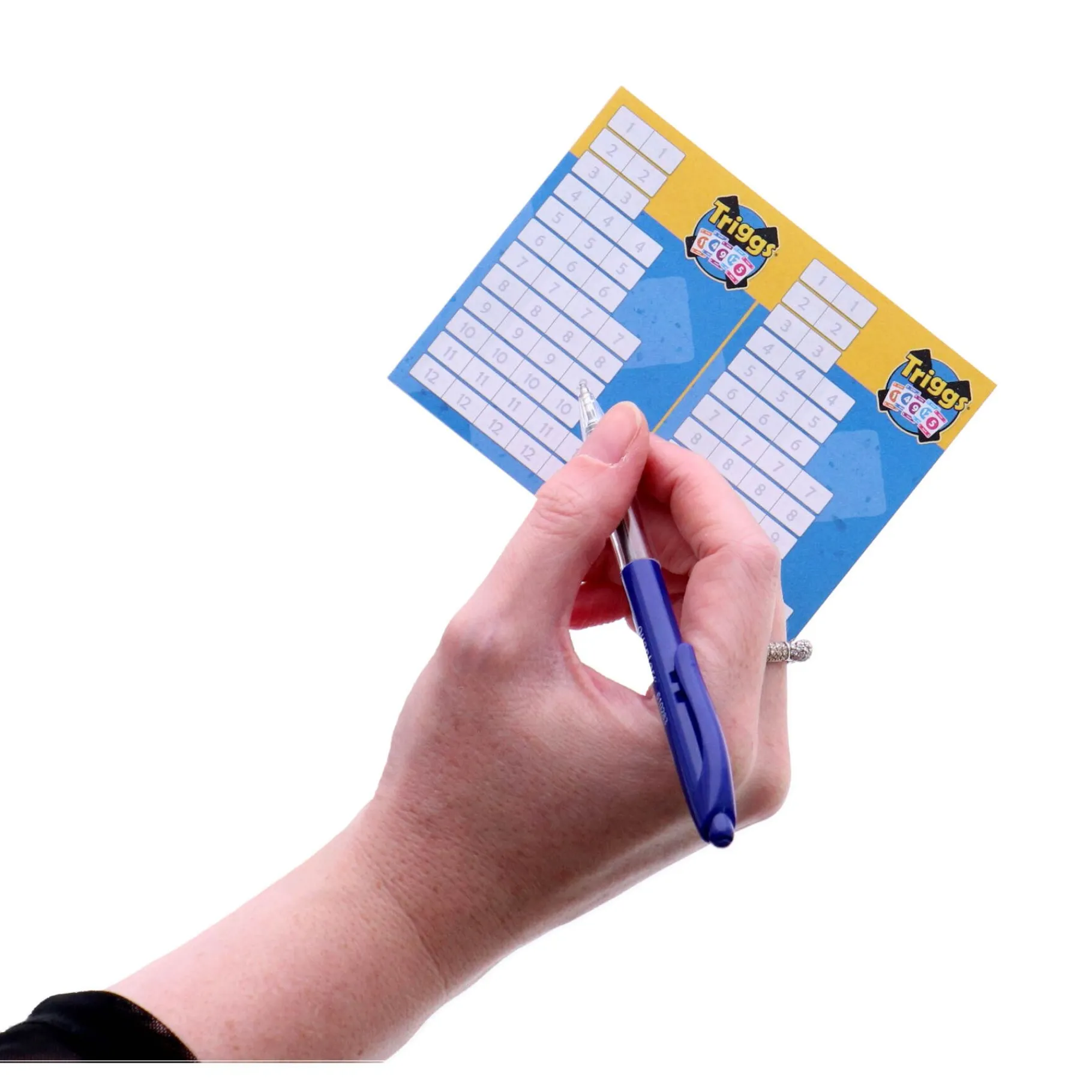 Kaartspellen> Triggs Scoreblok - Kaartspel