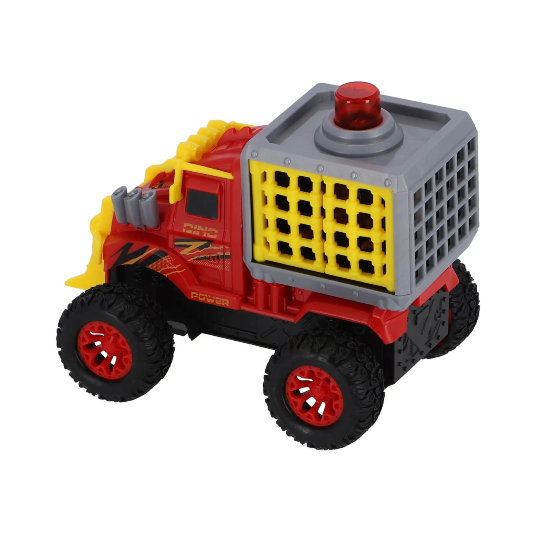 Jongens|Auto's> Truck met Dino in Kooi met Licht en Geluid 17 cm