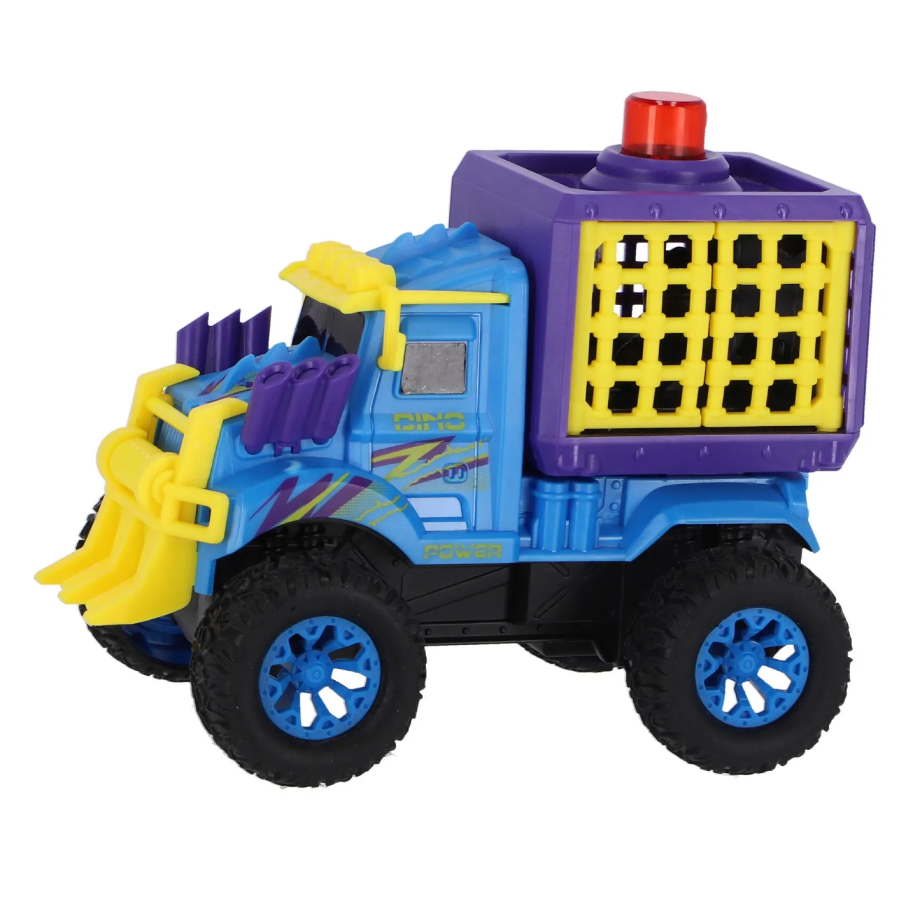Jongens|Auto's> Truck met Dino in Kooi met Licht en Geluid 17 cm